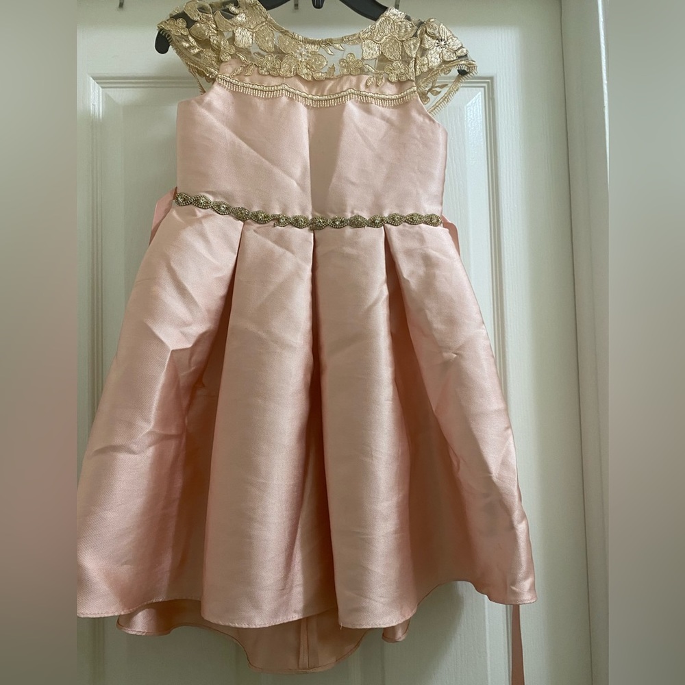 RARE EDITION - GOLD & PINK DRESS